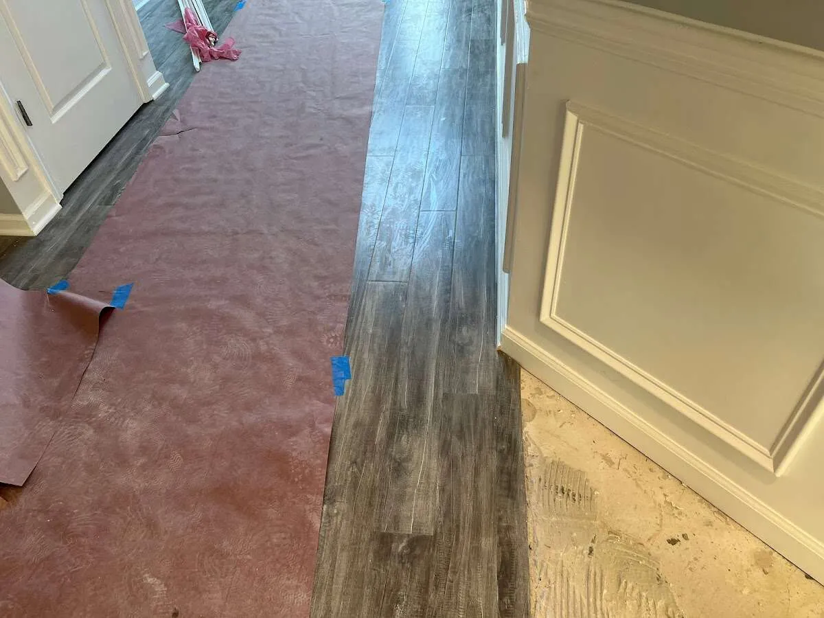 Completed marble shower restoration in Orange